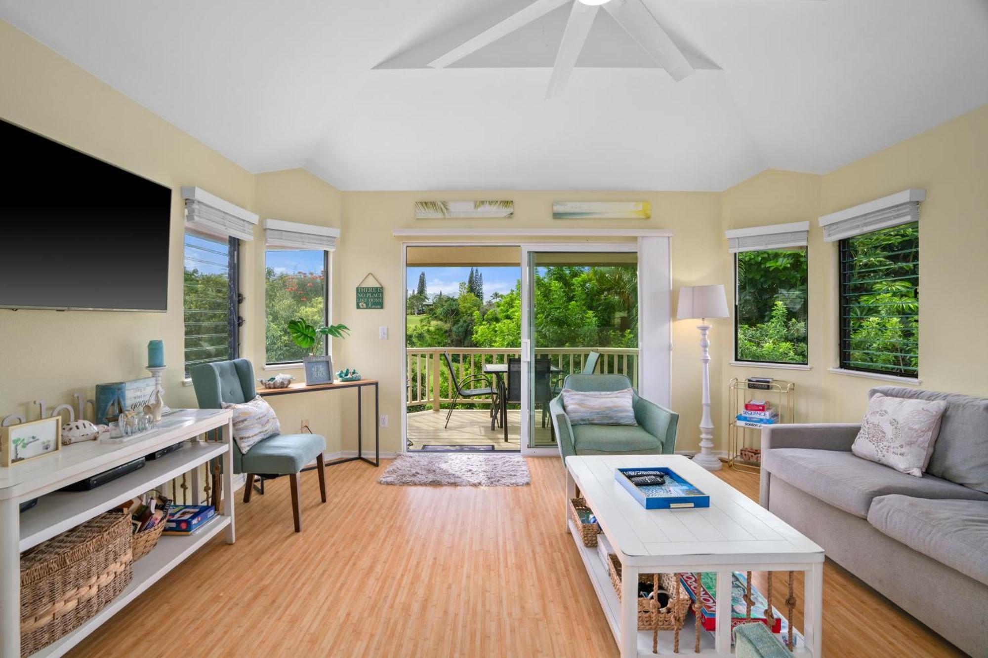 Hanalei Bay Villa Cottage 2Br 2Ba With Mountain Views Hbv24 Princeville Zewnętrze zdjęcie