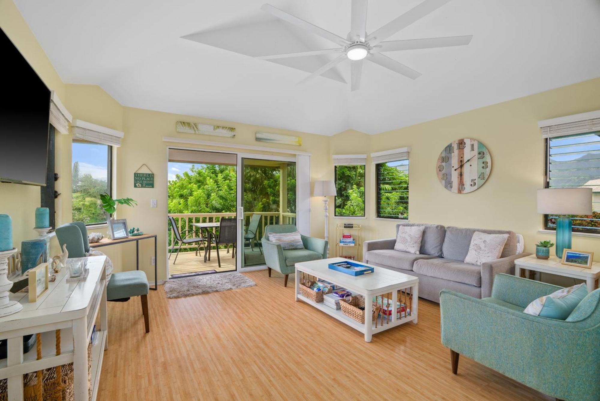 Hanalei Bay Villa Cottage 2Br 2Ba With Mountain Views Hbv24 Princeville Zewnętrze zdjęcie